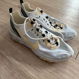 Nike Cream and White Element React